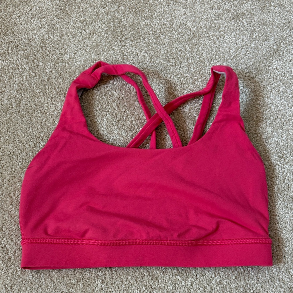 lululemon athletica Fuchsia Sports Bra
